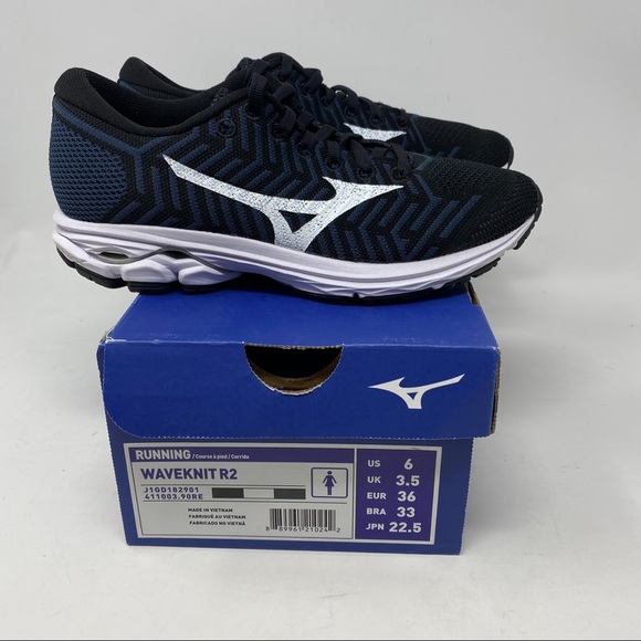 MIZUNO WaveKnit R2 Womens Sneaker Size 6 - Picture 4 of 9